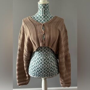 Women's Tan Sweater